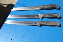 3 STÜCK BROTMESSER 2X VICTORINOX
