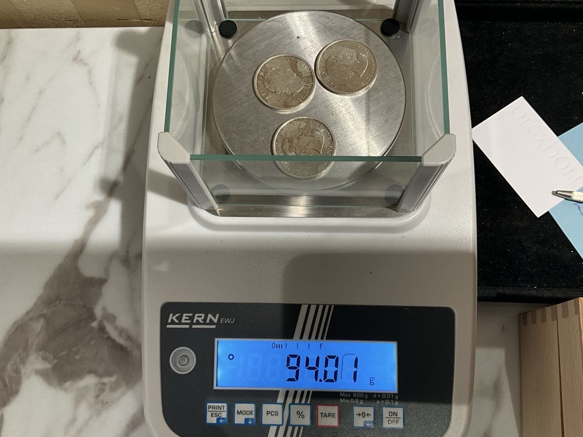 Tutti le monete: 3x 1 oz Silber Canada 2010, 9999 Feinsilber – Usato da Schaffhausen venduto da glamour-shop 2