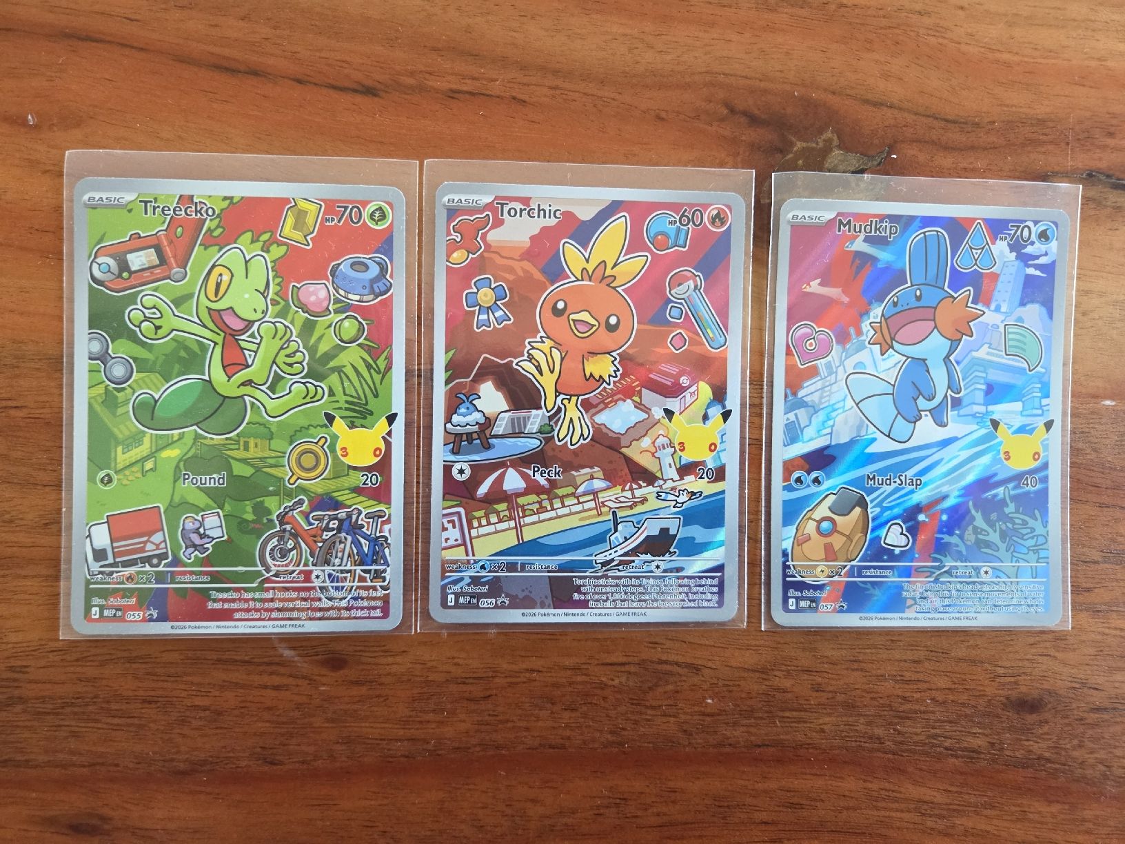 Pokémon Sammelbilder & Trading cards: First Partner Hoenn Starter Set EN – Gebraucht aus Ballwil von Saschaz18