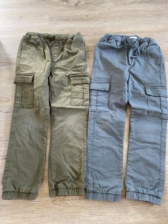 2x Cargohose 140 Vertbaudet