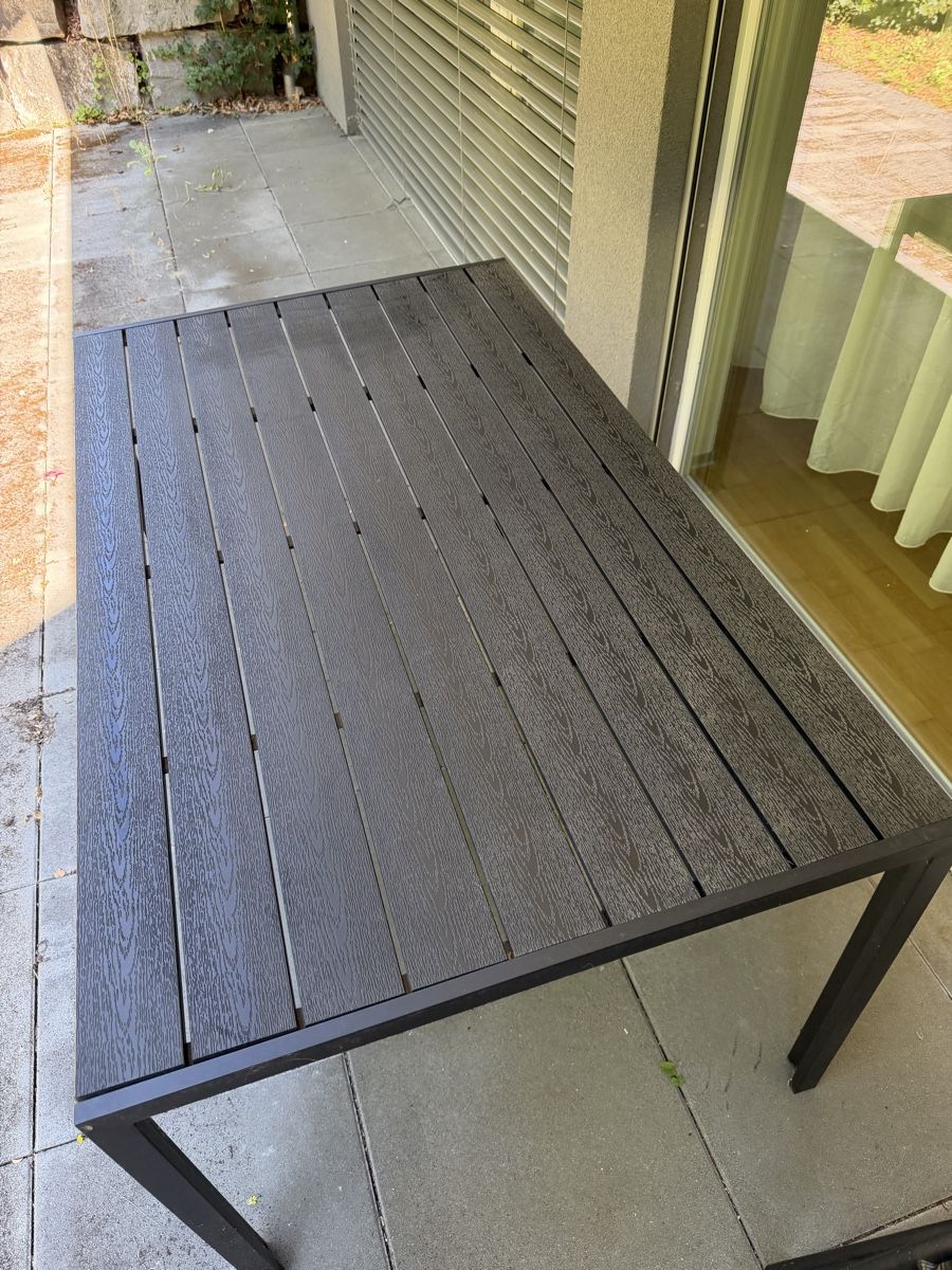 Conforama Tischset: Gartentisch SIDE + 4 Gartenstühle KOLE / Conforama – Gebraucht aus Ittigen von bsf_tne3