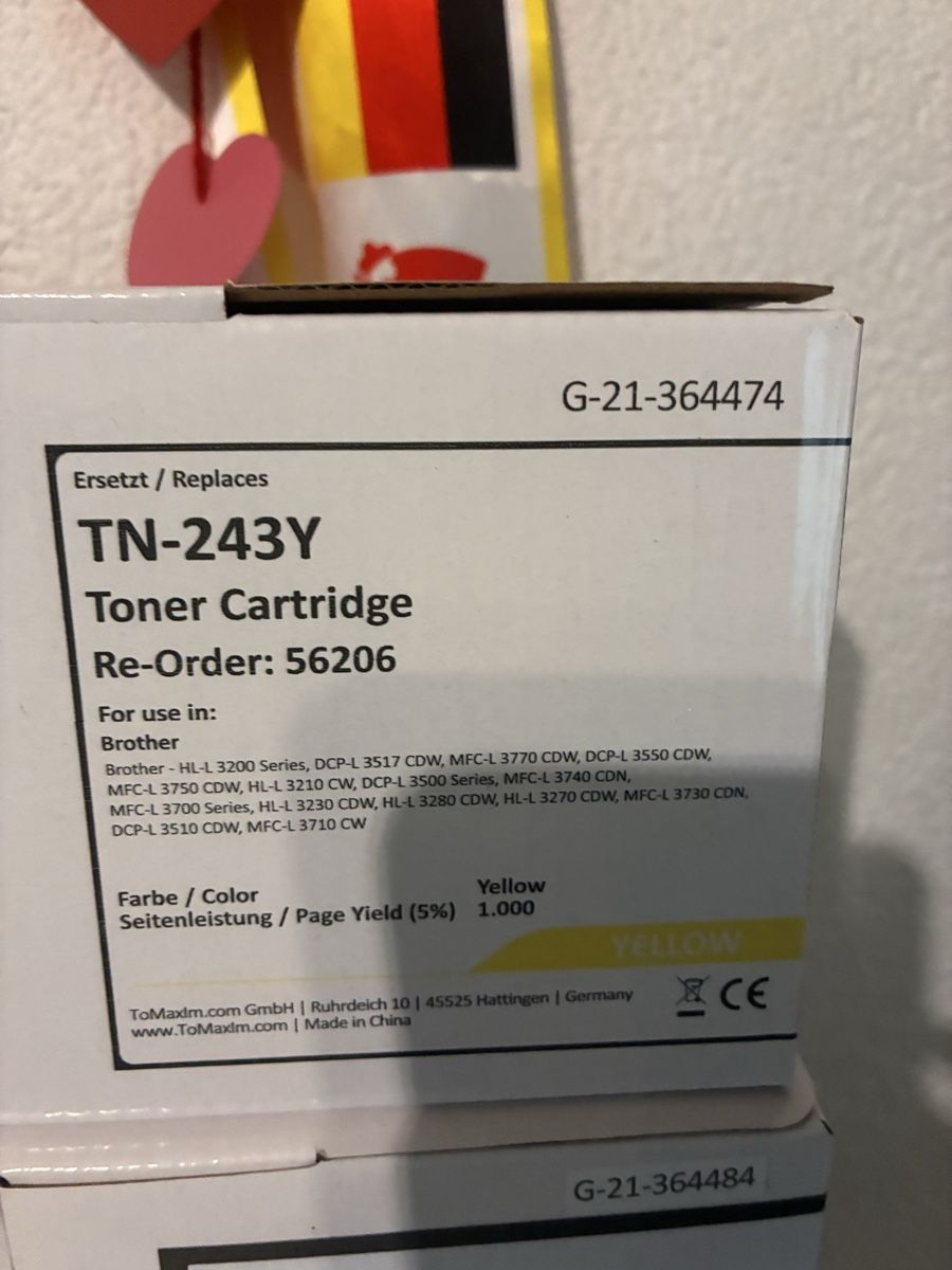 Brother Druckerpatronen & Toner: Toner patronen – Neu und originalverpackt aus Aarwangen von Dlt7 2