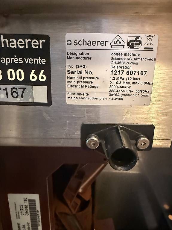 Machines à café & Machines à expresso: Machine à Café Pro Schaerer  – D'occasion à Yverdon-les-Bains par suadc 3