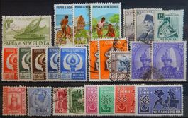 Asien Lot mit alten Werten