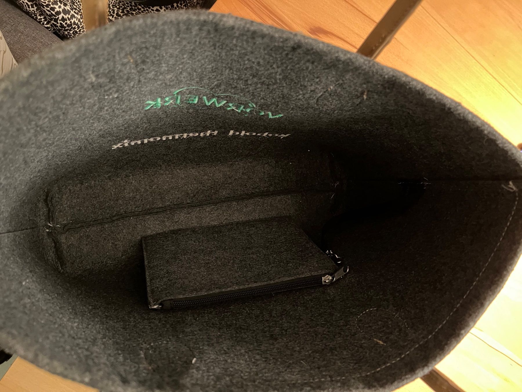 Borse: Filztasche Vorwerk – Usato da Winterthur venduto da Dasomesi 1
