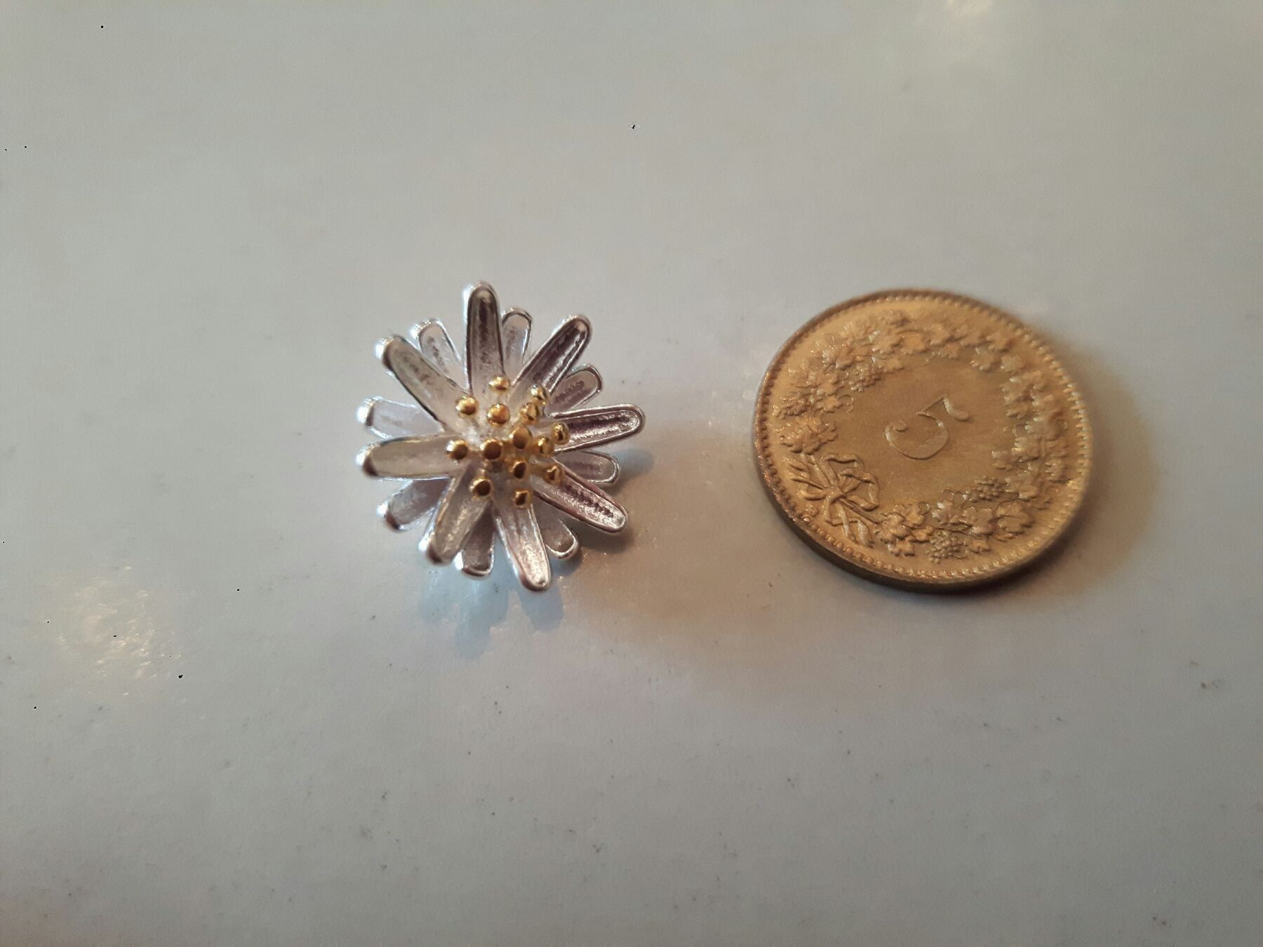 Catenine: EDELWEISS Ohrringe Kette Anhänger – Nuovo e nell'imballaggio originale da Ibach venduto da chaemilochhobbygarte 4