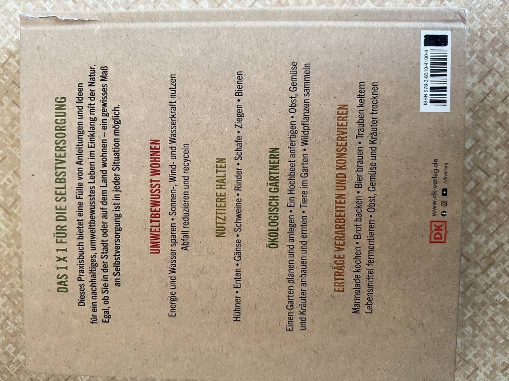 Livres: Das grosse Buch der Selbstversorgung – Neuf (Voir description) à Linden par Vally1994 1
