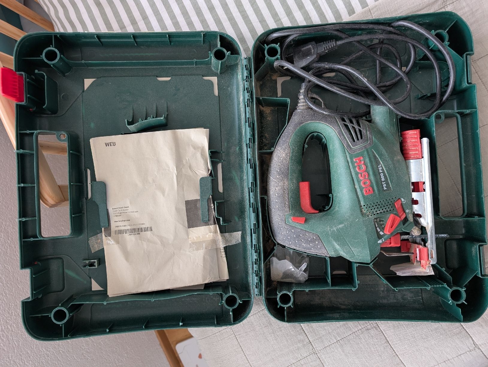 Bosch Seghe: Bosch PST 800 PL Stichsäge – Usato da Zürich venduto da globetrotter7 2