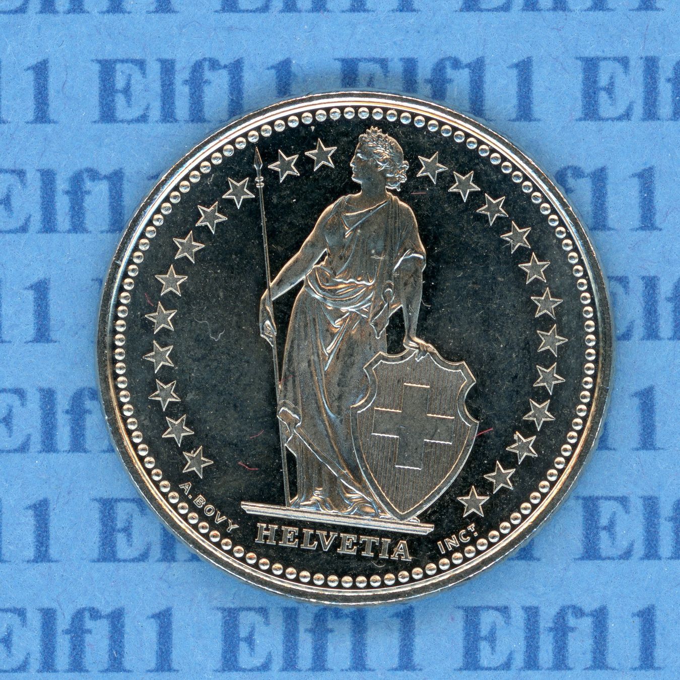 Tutti le monete: CHF___1.00 2019 -unz 1 Franken – Usato da Widnau venduto da Elf11 1