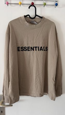 Fear of God ESSENTIALS Taupe Long Sleeve T-Shirt Size L