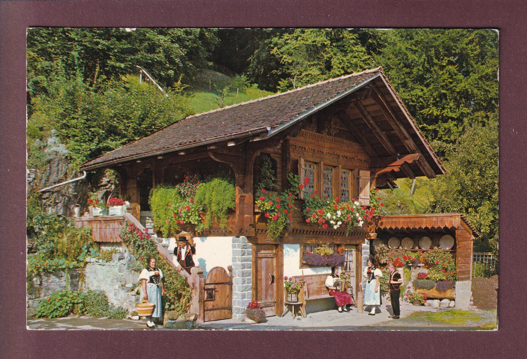 Cartoline postali: Alter SPEICHER - Trachtengruppe – Usato da Pully venduto da nicecards