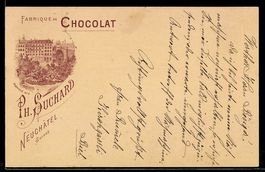 Litho Neuchâtel, Fabrique de Chocolat P