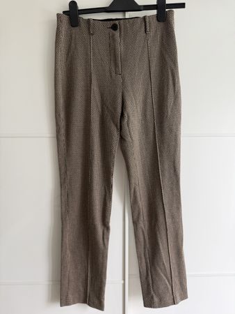 Marc Cain Stoffhose gemustert N2 / ca. Gr. 36