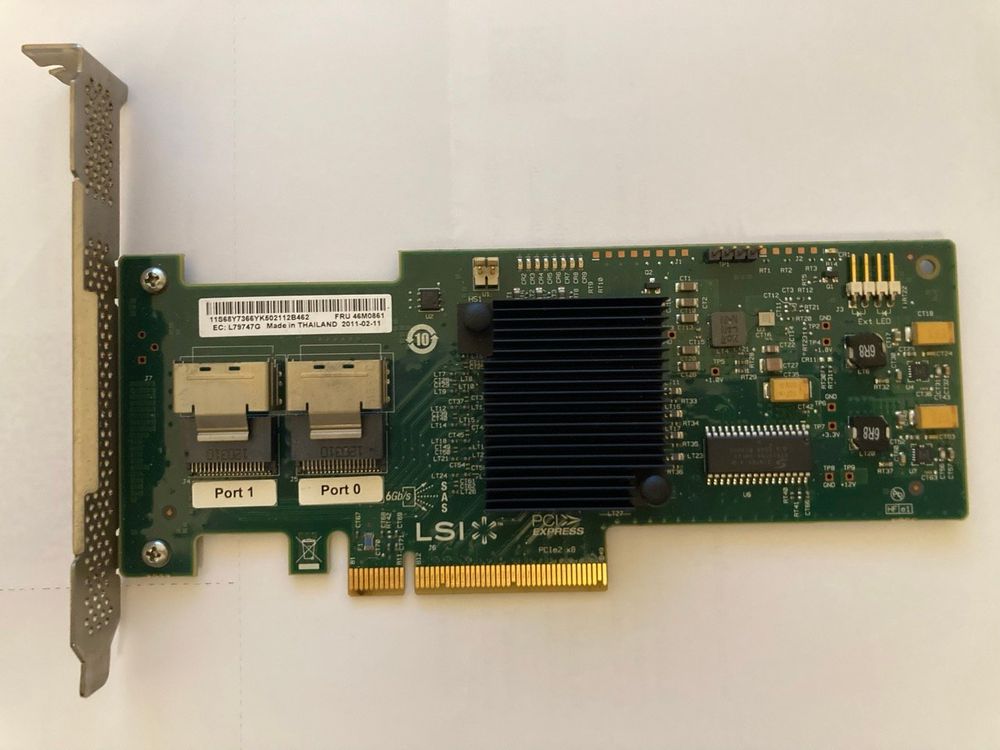 LSI controller mod bios Truenas Freenas Unraid Kaufen auf Ricardo