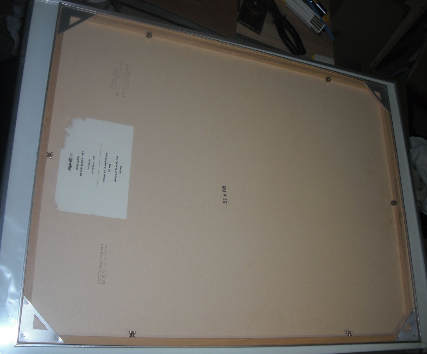 Grafica & Litografie: Max Bill Lithographie 23/50 – Usato da Koblenz venduto da 70tschibu 6