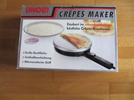 Crêpegerät UNOLD Crêpes maker - Crêpesplatte