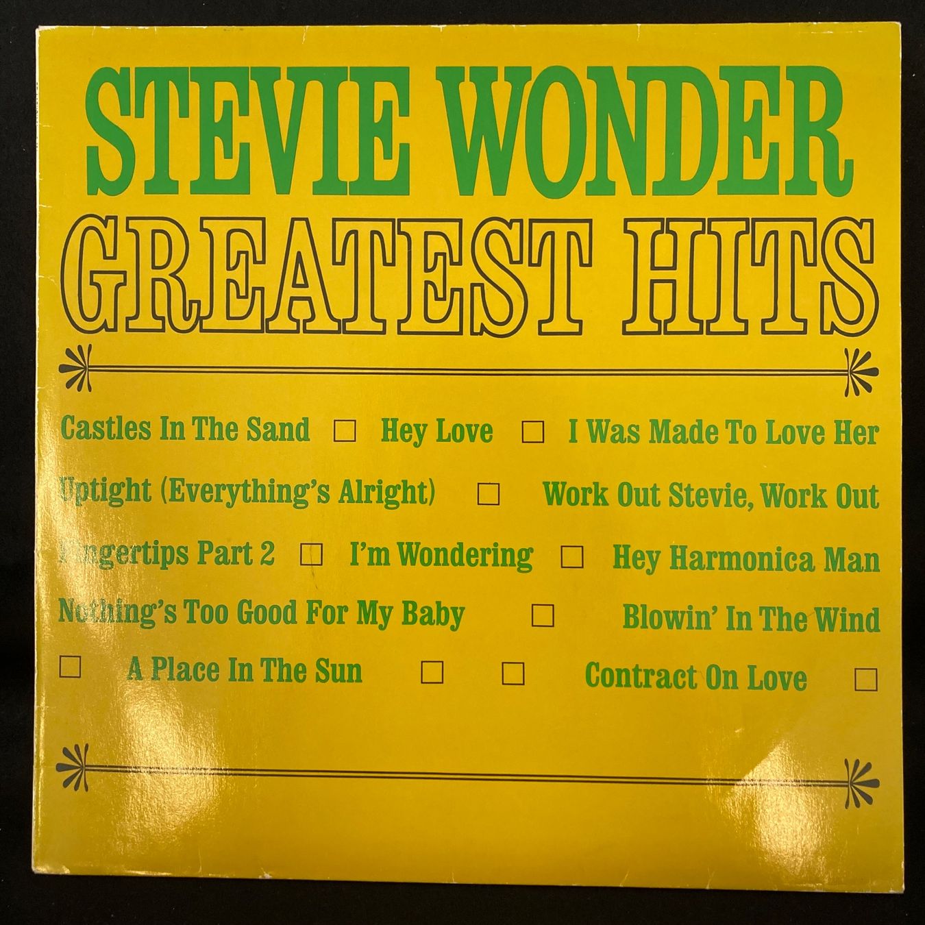 Schallplatten: Stevie Wonder / Greatest Hits – Gebraucht aus St.Gallen von Out-take
