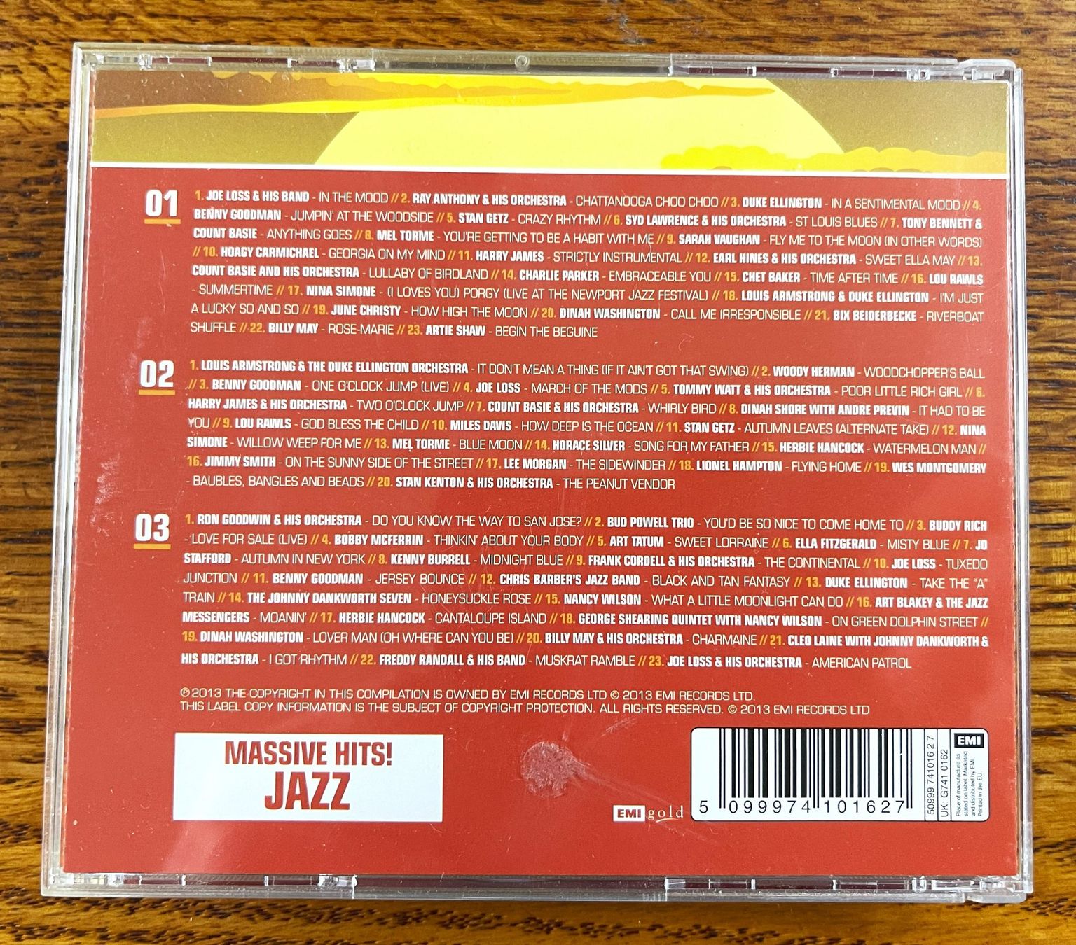 CD: 3CD-BOX: Massive Hits! Jazz – Usato da Oftringen venduto da Vucki 2