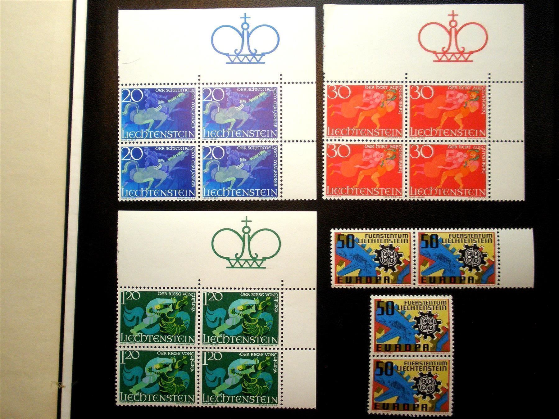 Tutti i francobolli: 1967 *** 409 - 412 – Nuovo (secondo la descrizione) da Buchs SG venduto da Tigeradler
