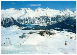 St. Moritz - Skilift Corviglia
