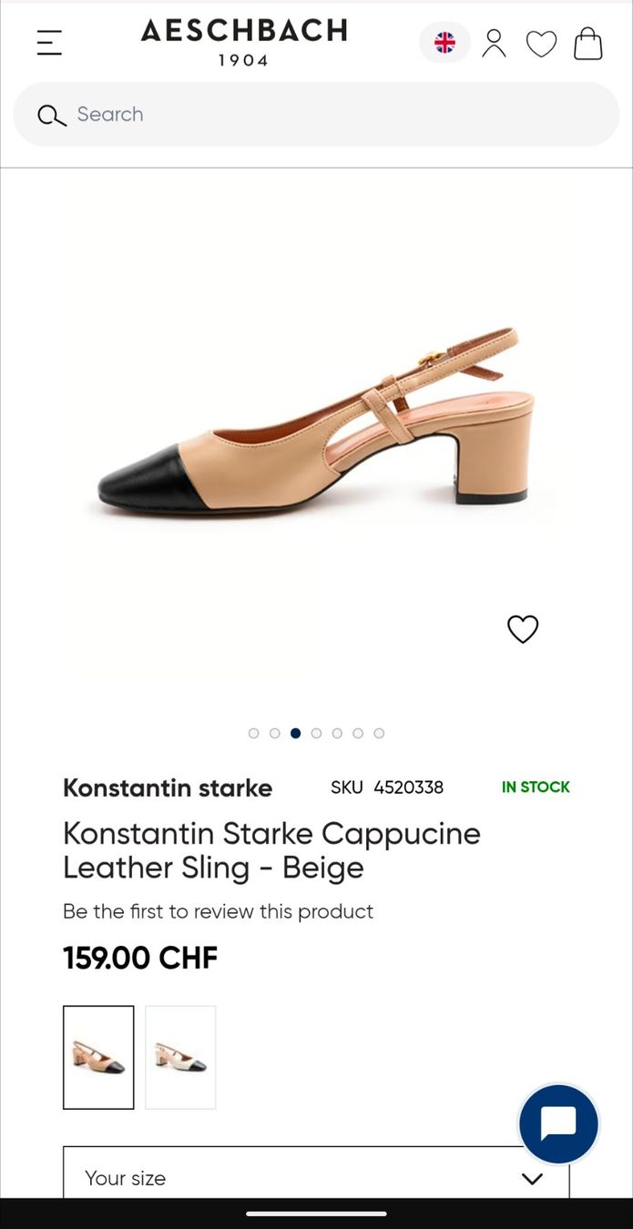 Scarpe da donna: Konstantin Starke Leather Slingback Pumps – Nuovo (secondo la descrizione) da Genève venduto da kat_9lvd 2
