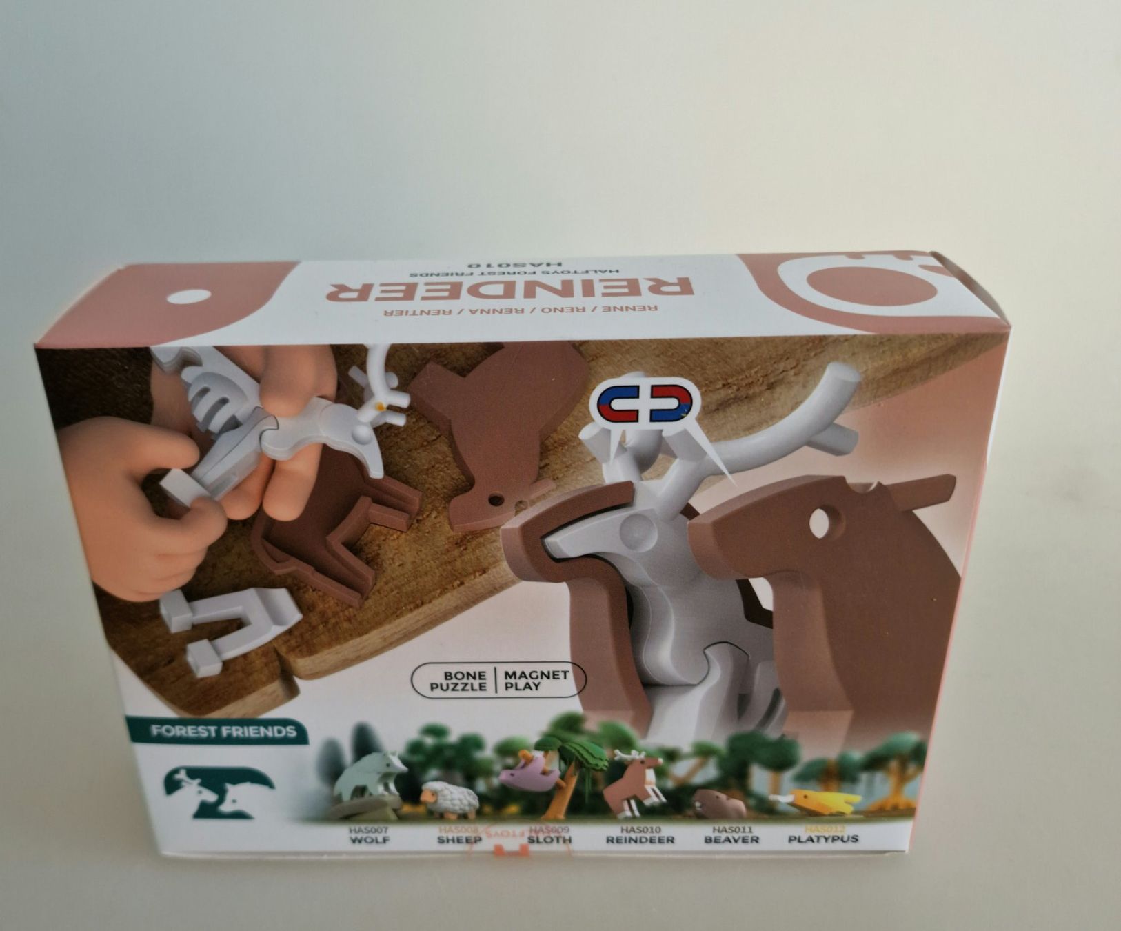 Puzzle: Puzzle  3D Rentier magnetisch Neu – Nuovo e nell'imballaggio originale da Oberuzwil venduto da aseinkaufswelt 1