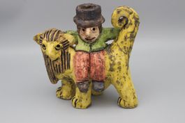 "Fabelwesen mit Reiter " ** Ueli Schmutz (1932-2024) **