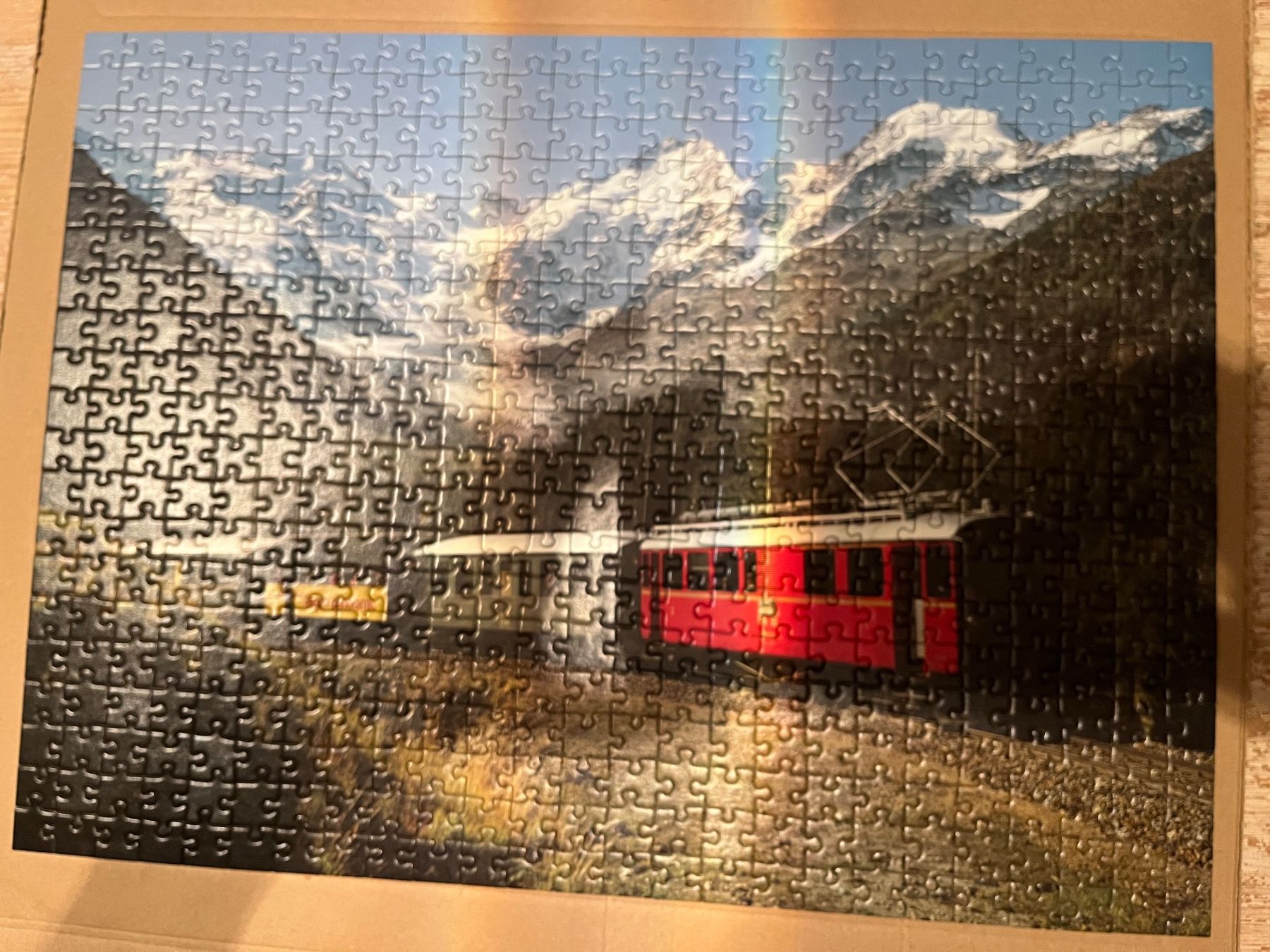 Ravensburger Puzzles: Ravensburger Puzzle Berninabahn – Gebraucht aus Eschenbach SG von Joey-Li 1