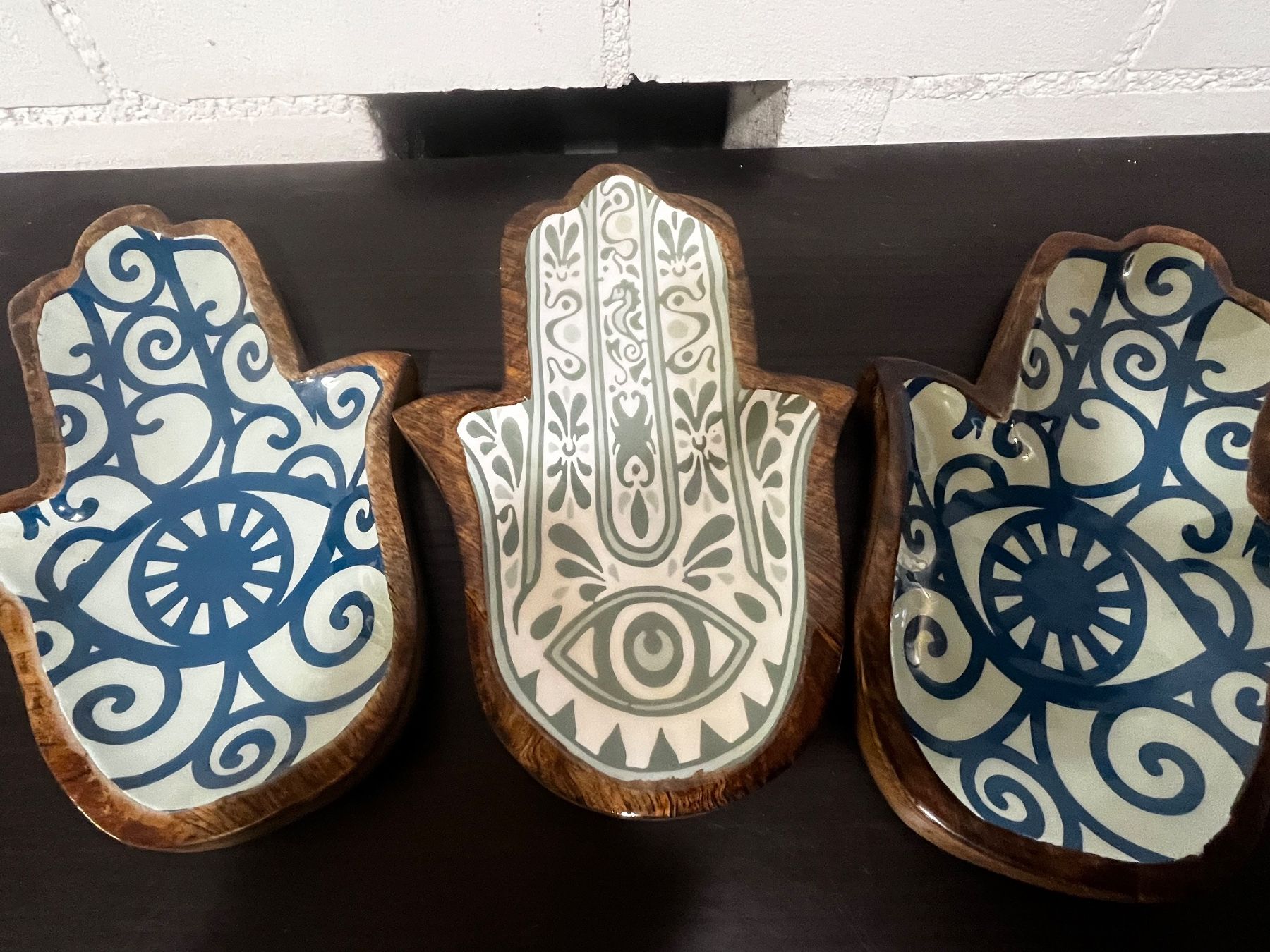 Tutte le decorazioni: Schale "Fatimas-Hand" 3 Stück – Usato da St. Peterzell venduto da andrea2012