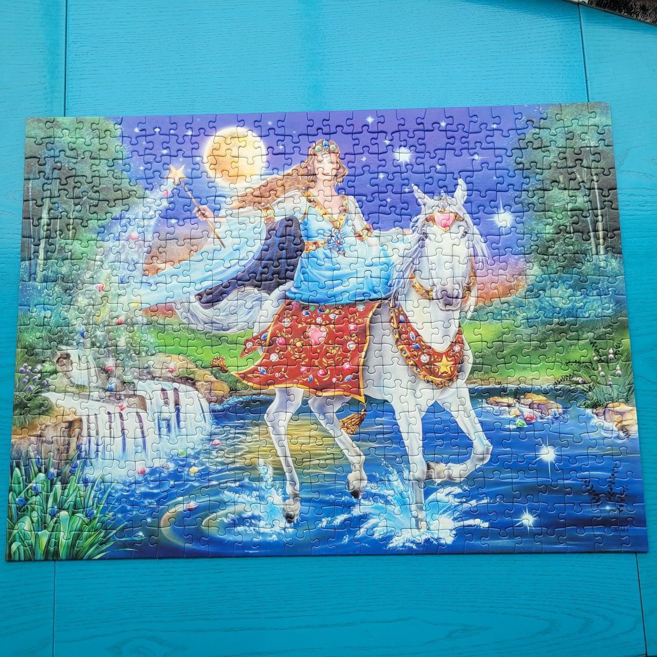 Ravensburger Puzzle: SONDEREDITION  Brilliant Puzzle/Fee im Mondschein – Nuovo (secondo la descrizione) da SCHÜBELBACH venduto da CoKaHa 2