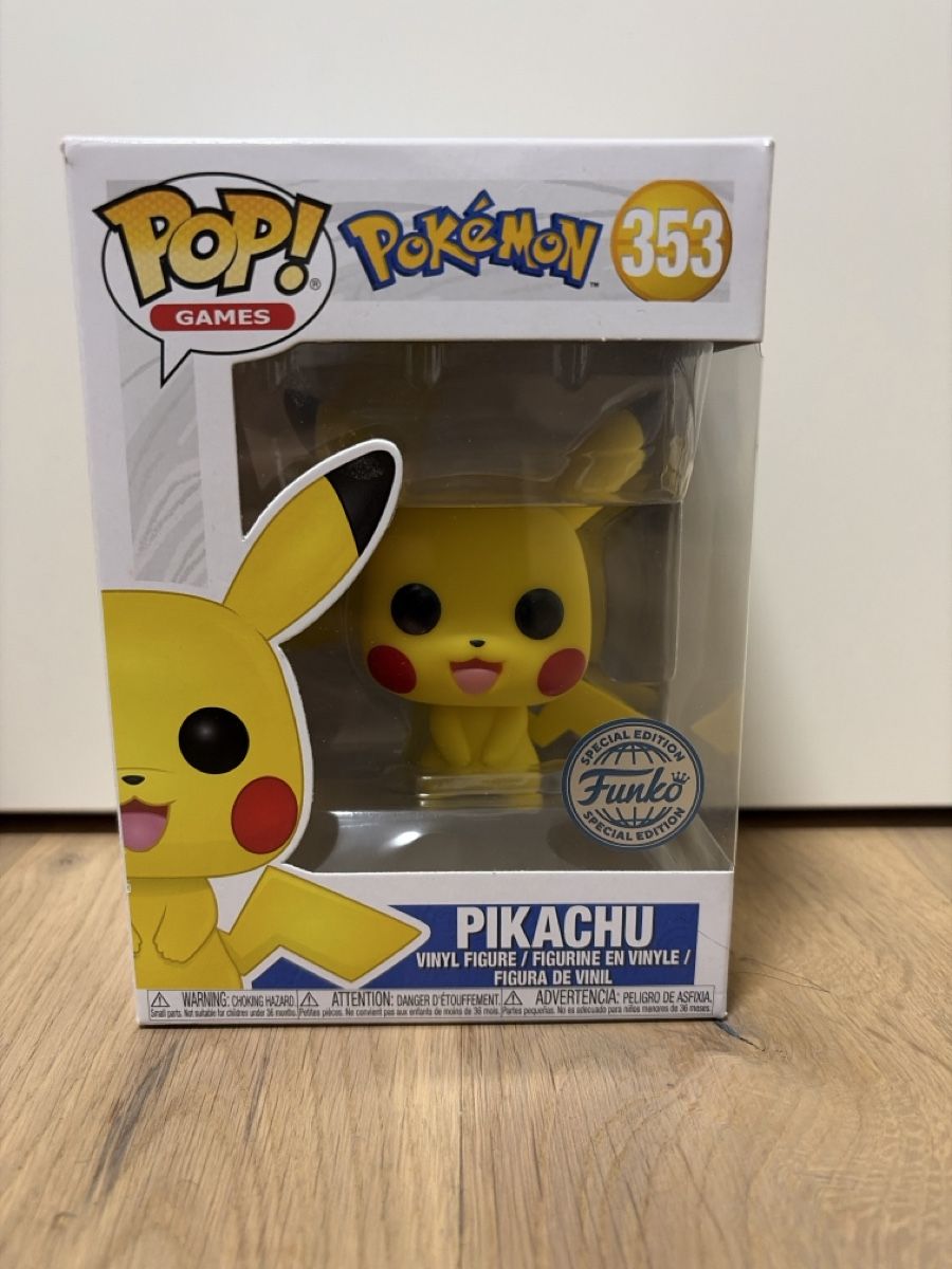 Pokémon Statuette: Pikachu Pop Figur 353 – Nuovo (secondo la descrizione) da Zürich venduto da sparks99