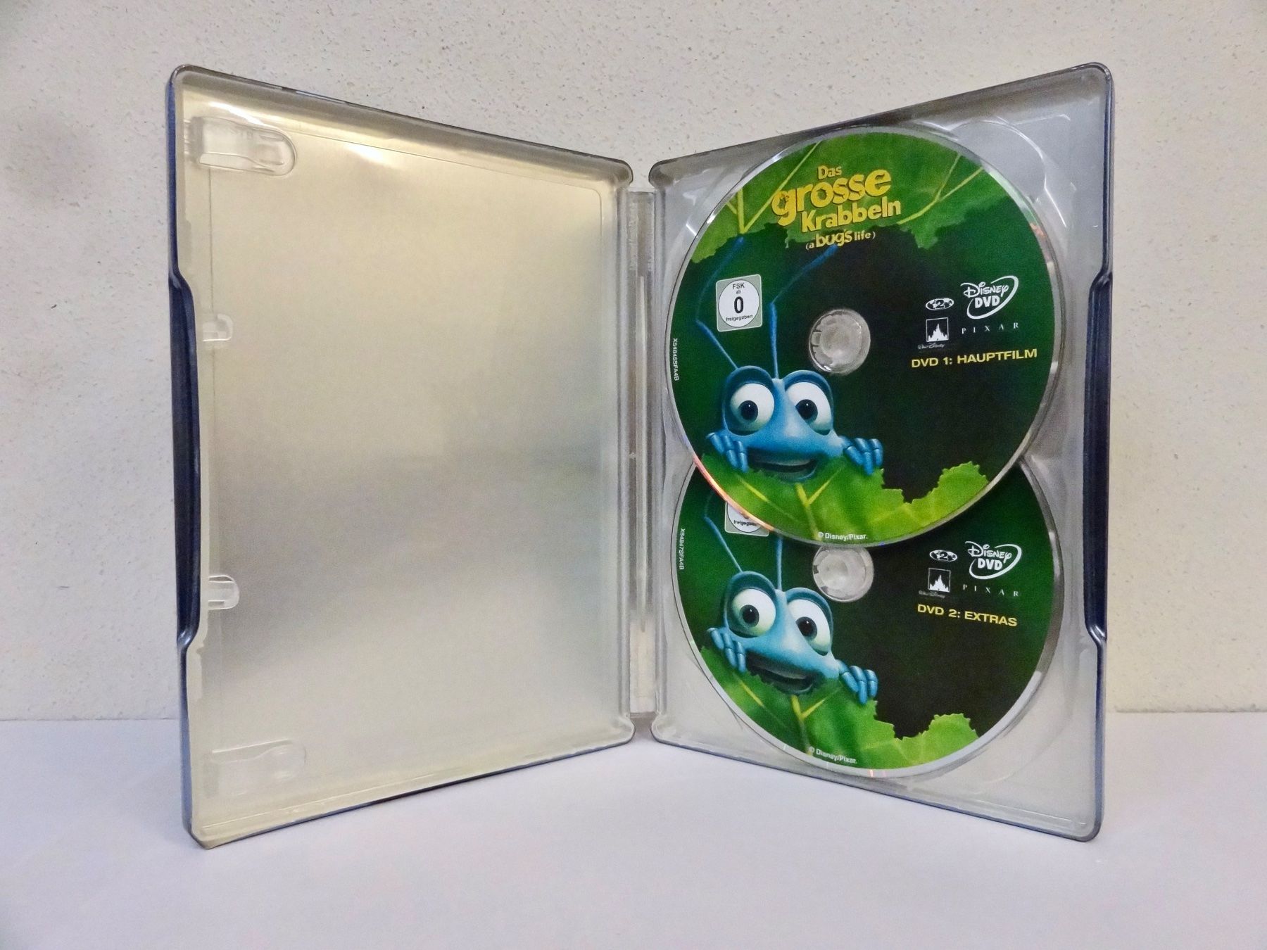 Tutti i DVDs: 2 DVD A BUG'S LIVE - DAS GROSSE KRABBELN DISNEY PIXAR – Nuovo (secondo la descrizione) da Kerzers venduto da wisaundso 3