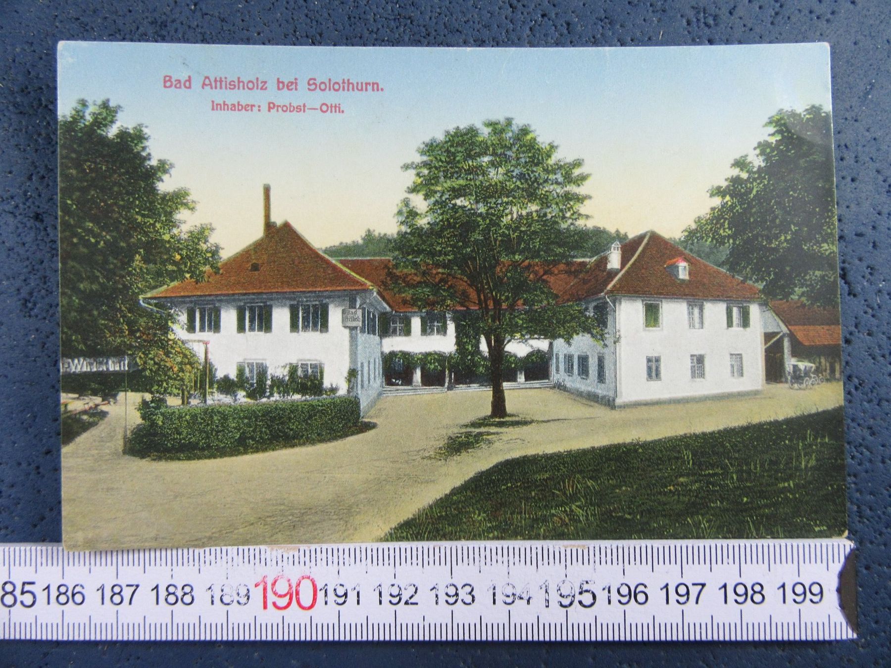 Cartoline postali: BAD ATTISHOLZ BEI SOLOTHURN 1912 SO AK – Usato da Ettingen venduto da Hausi4711