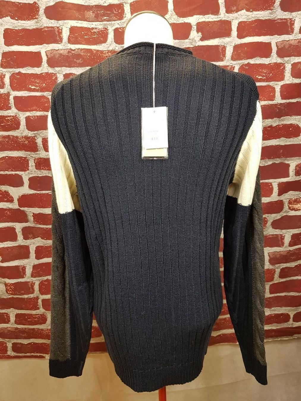 Pullover & Sweatshirts: Warmer kuscheliger Strickpullover dunkelblau Gr. XL – Neu und originalverpackt aus Seuzach von VT-Collections1 4