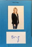 Sonya Walger 1974- Autogramm signiert Karte 8x12cm m.Foto