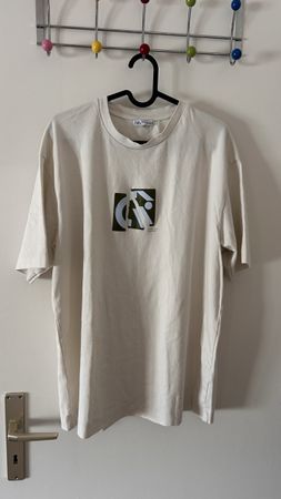 Cool Cream Graphic T-Shirt Summer Basic Oversized Tee
