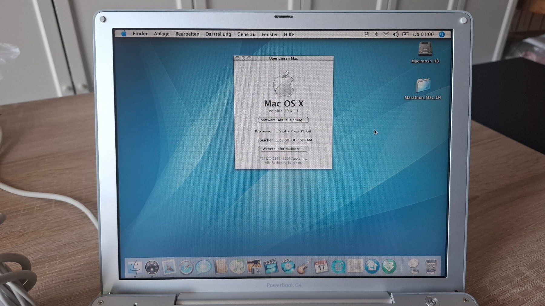 Apple Notebook: Apple PowerBook G4 A1104 – Usato da Lützelflüh-Goldb venduto da Noir7.pk 7