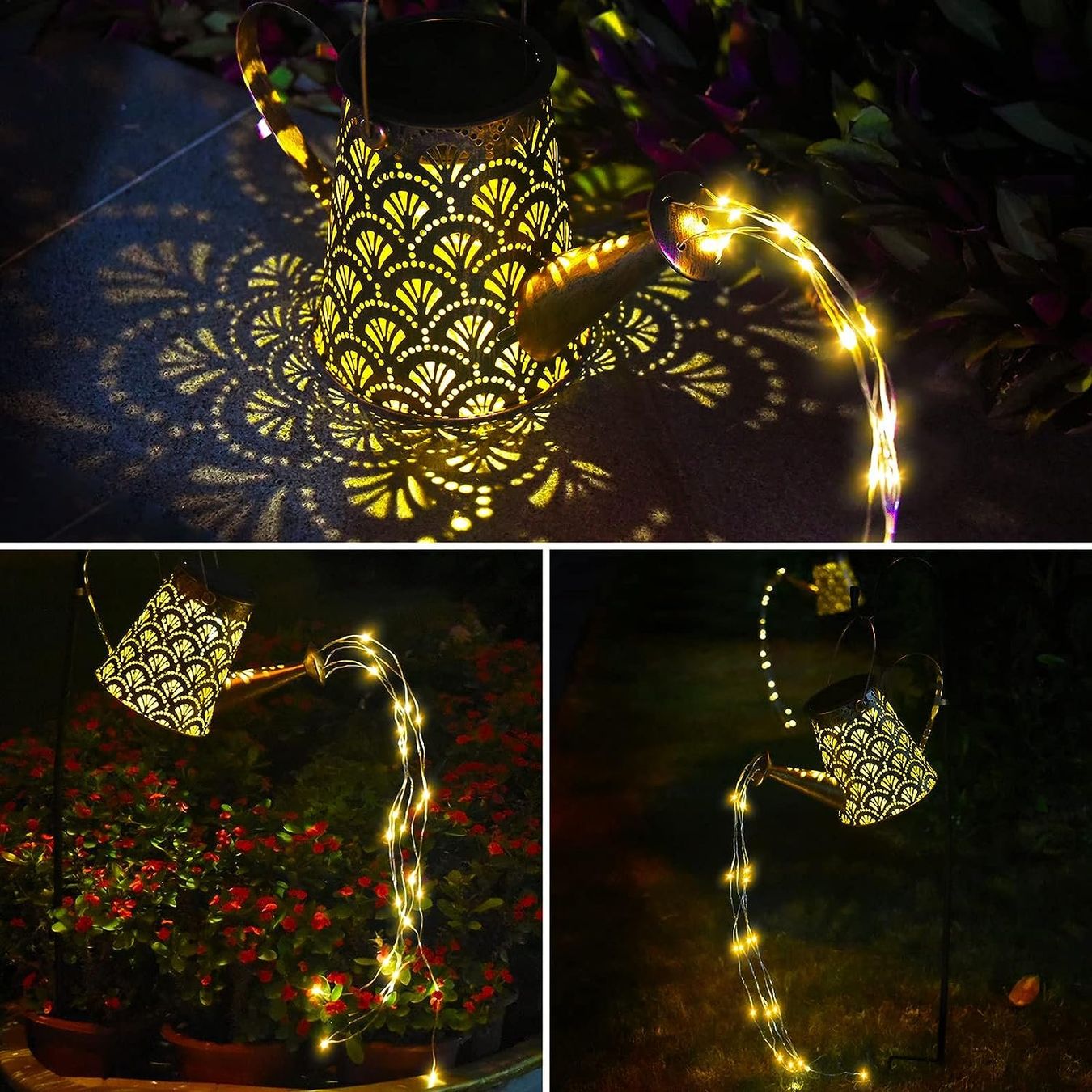 Ghirlande e barre luminose: Solar Gießkanne Lichterkette Aussen – Nuovo e nell'imballaggio originale da Nuglar venduto da SaleRitter 5
