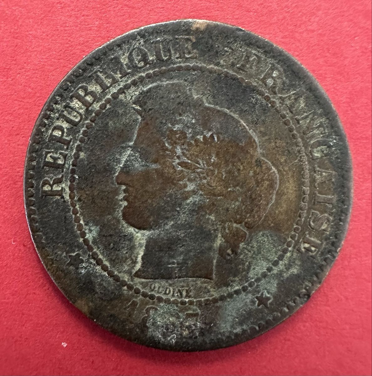Tutti le monete: FRANKREICH 1897 5 CENT GE – Usato da Watt venduto da Coins13