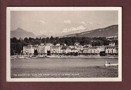 GENEVE - Quai des Eaux-Vives