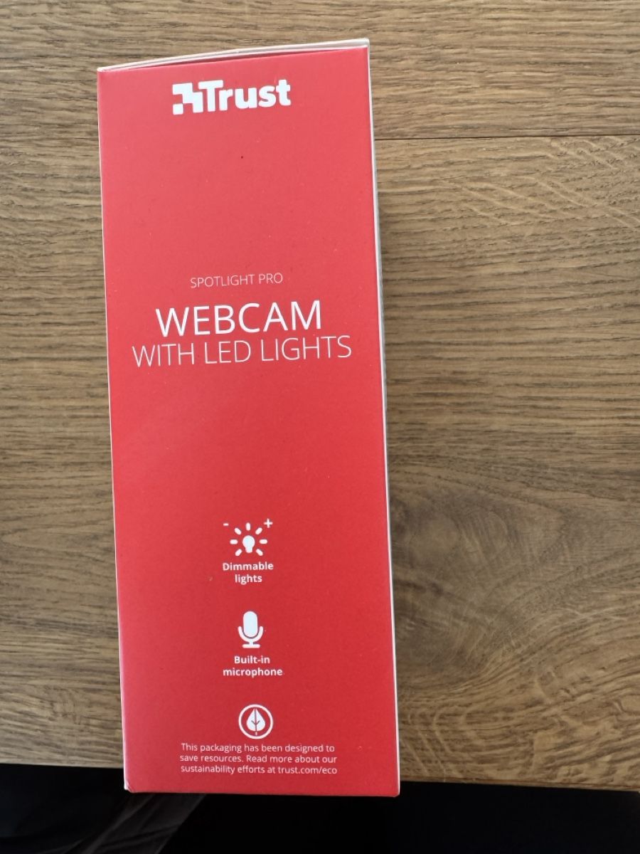 Webcam: Trust Spotlight Pro Webcam mit LED-Lichtern - Neu! – Nuovo e nell'imballaggio originale da Arlesheim venduto da Eli_77 1