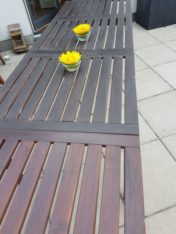 Gartentisch Holz Ikea Kaufen auf Ricardo