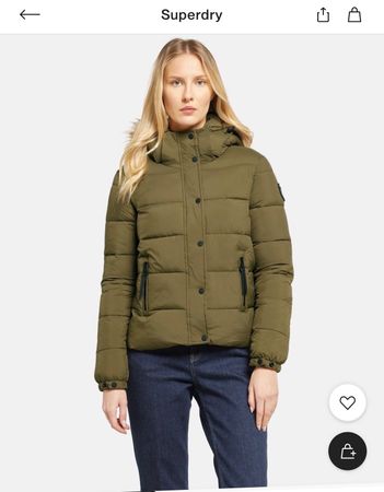 Superdry Steppjacke "Khaki"