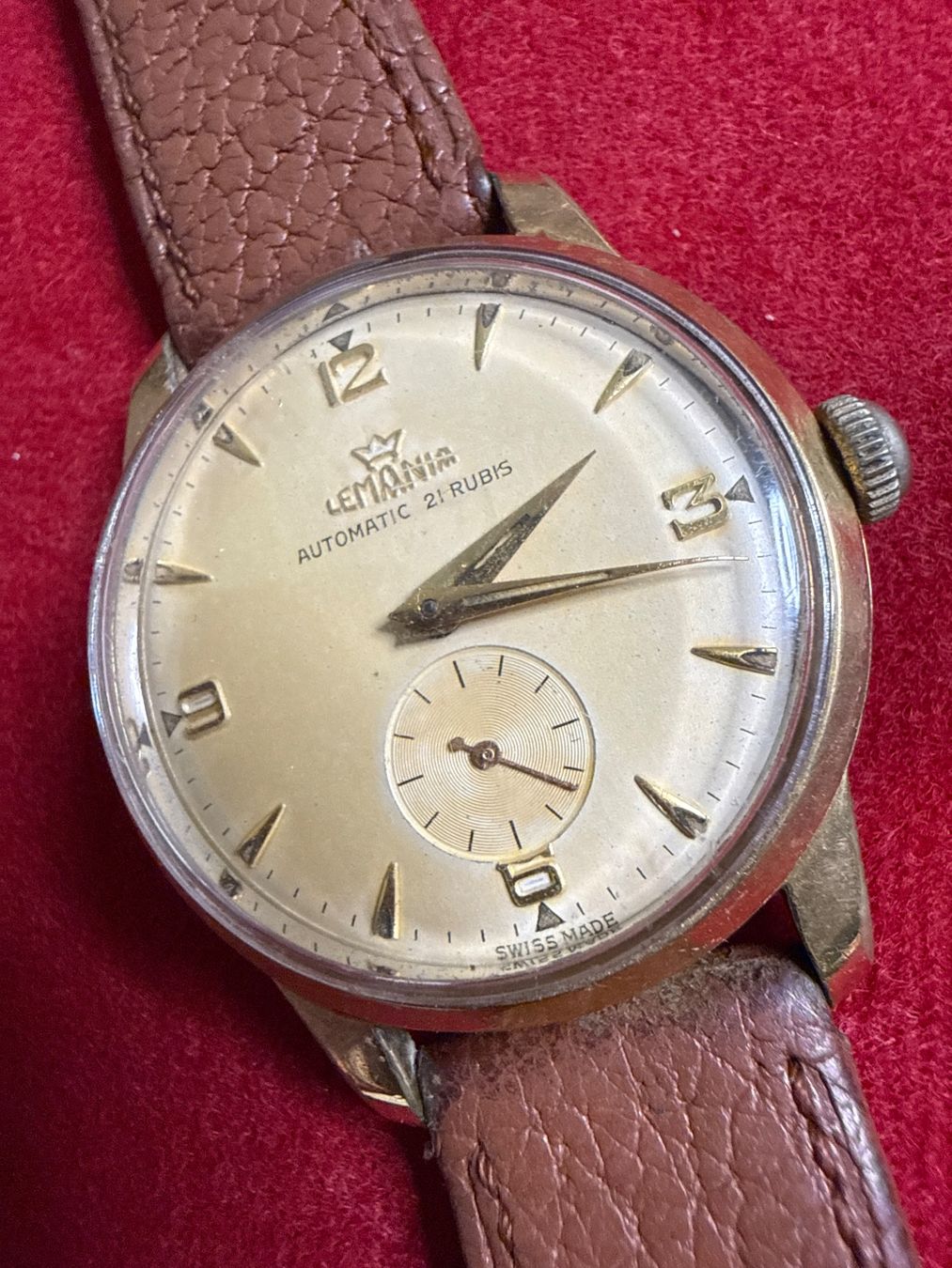 Lemania Montres: Lemania Vintage Automatic 35 mm – D'occasion à Pfeffingen par Allhandelklgwatches