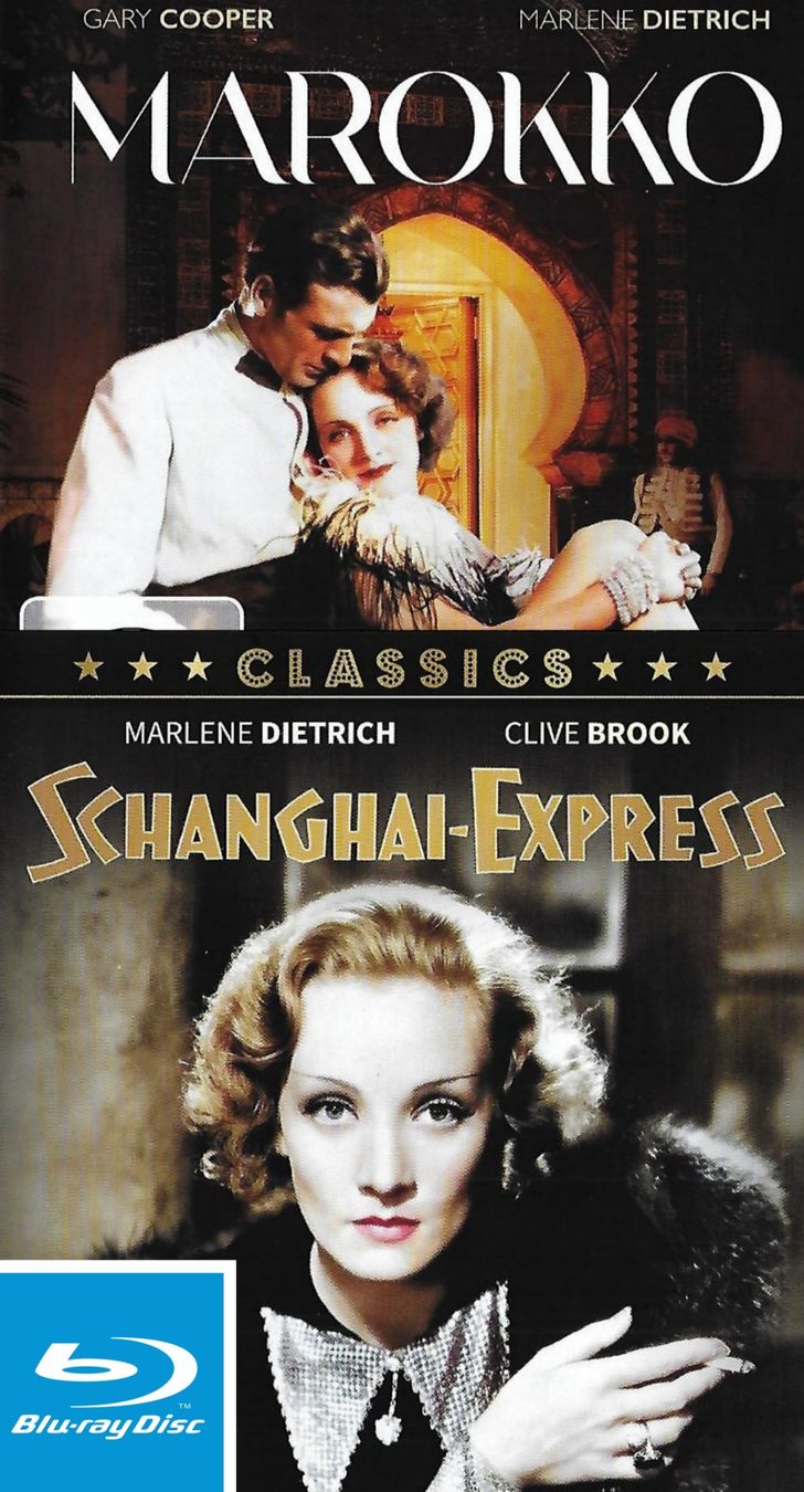 Tutti i DVDs: Marlene Dietrich BD - Marokko + Shanghai-Express S/W – Nuovo (secondo la descrizione) da Zürich venduto da daniel-becket