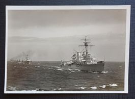 AK Deutsches Reich FLOTTEN PARADE ,,Königsberg,, MILITÄR