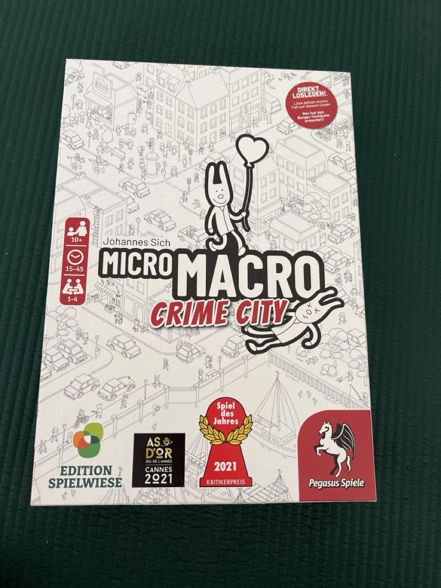 Pegasus Spiele Giochi: Micro Macro Crime City – Usato da Bülach venduto da nik_bf5v