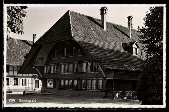 Ansichtskarten: AK Sumiswald, Gasthaus – Gebraucht aus Berlin von bartko-reher
