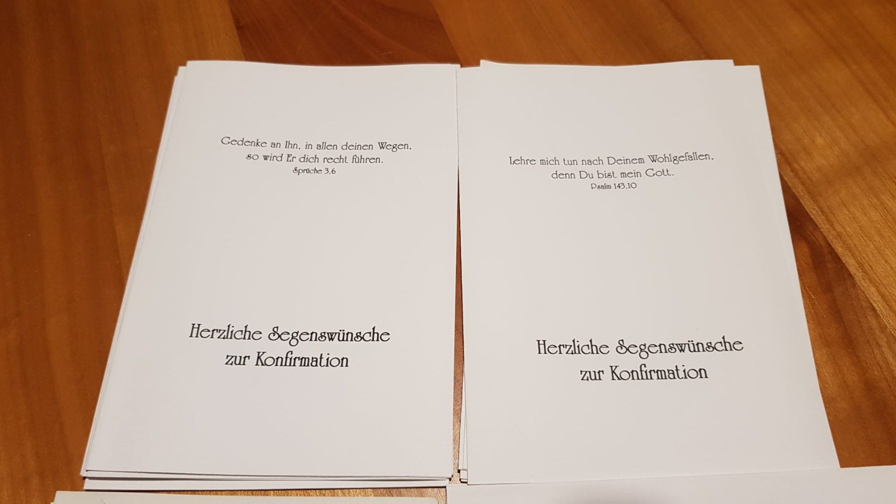 Cartoline: Einlageblätter Ostern Konfirmation GRATIS NEU – Nuovo e nell'imballaggio originale da Spiegel b. Bern venduto da ale_x59l 4