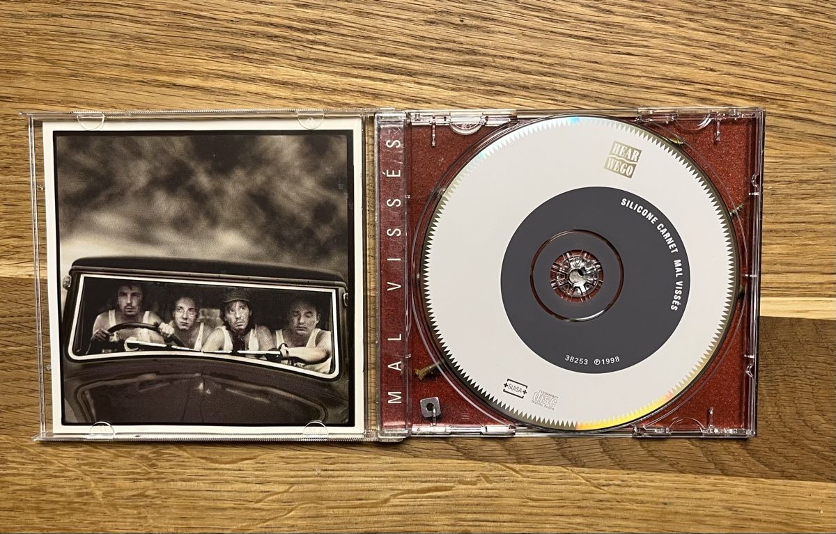 CDs: Silicone Carnet - Mal vissés - CD – D'occasion à Posieux par coutset 1